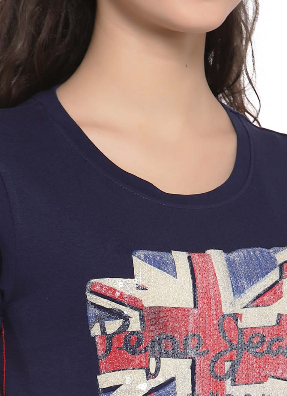 Blaze Union Jack Graphic T Shirt With Sequin, , large image number 4