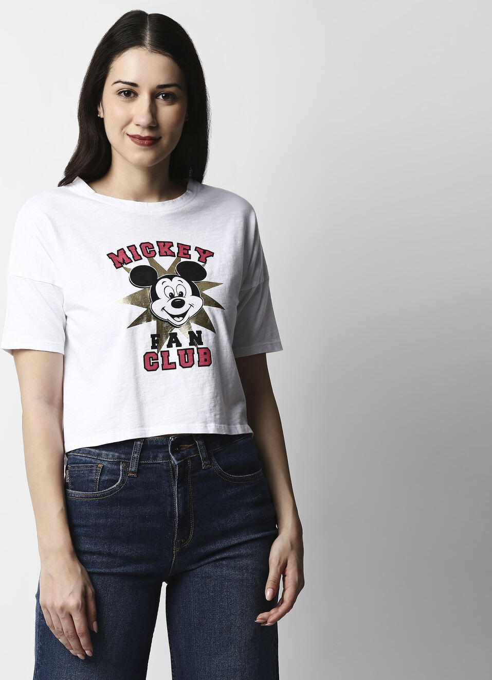 FRANNIE Mickey graphic printed T-shirt, , large image number 1