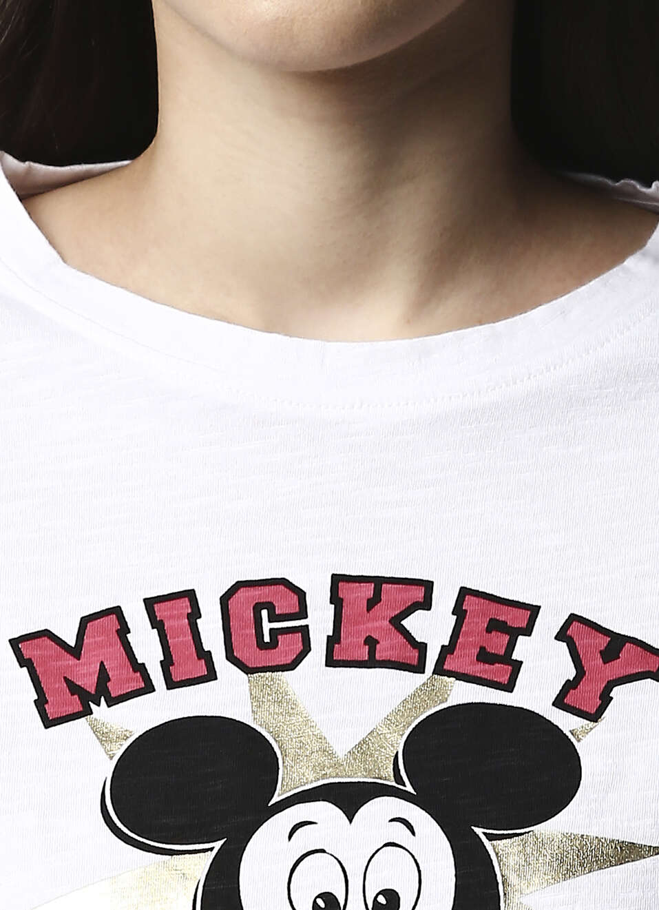 FRANNIE Mickey graphic printed T-shirt, , large image number 3