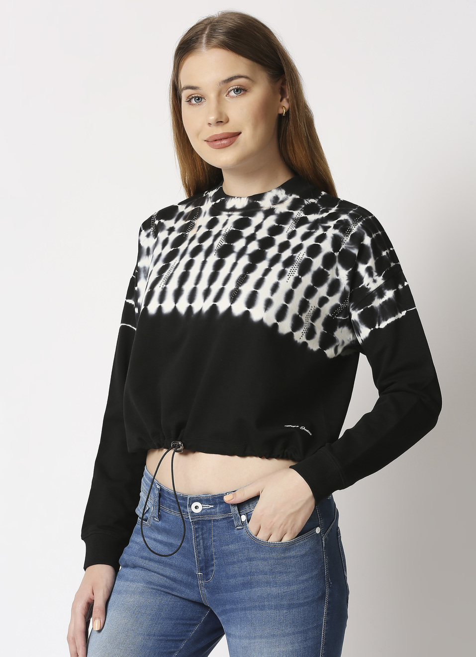 DIONISA TIE N DYE SWEATSHIRT, , large image number 2
