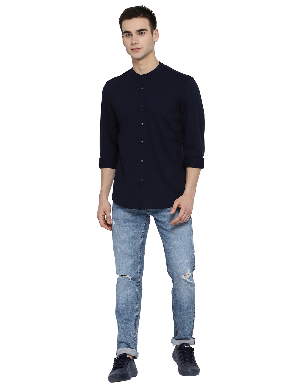 Perth Solid Knit Shirt, , large image number 6