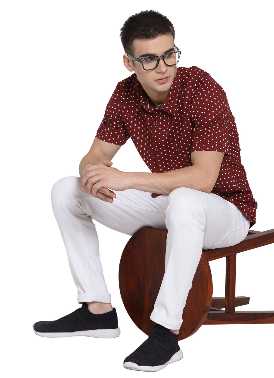 Andrei Minimal Printed Shirt, , large image number 3