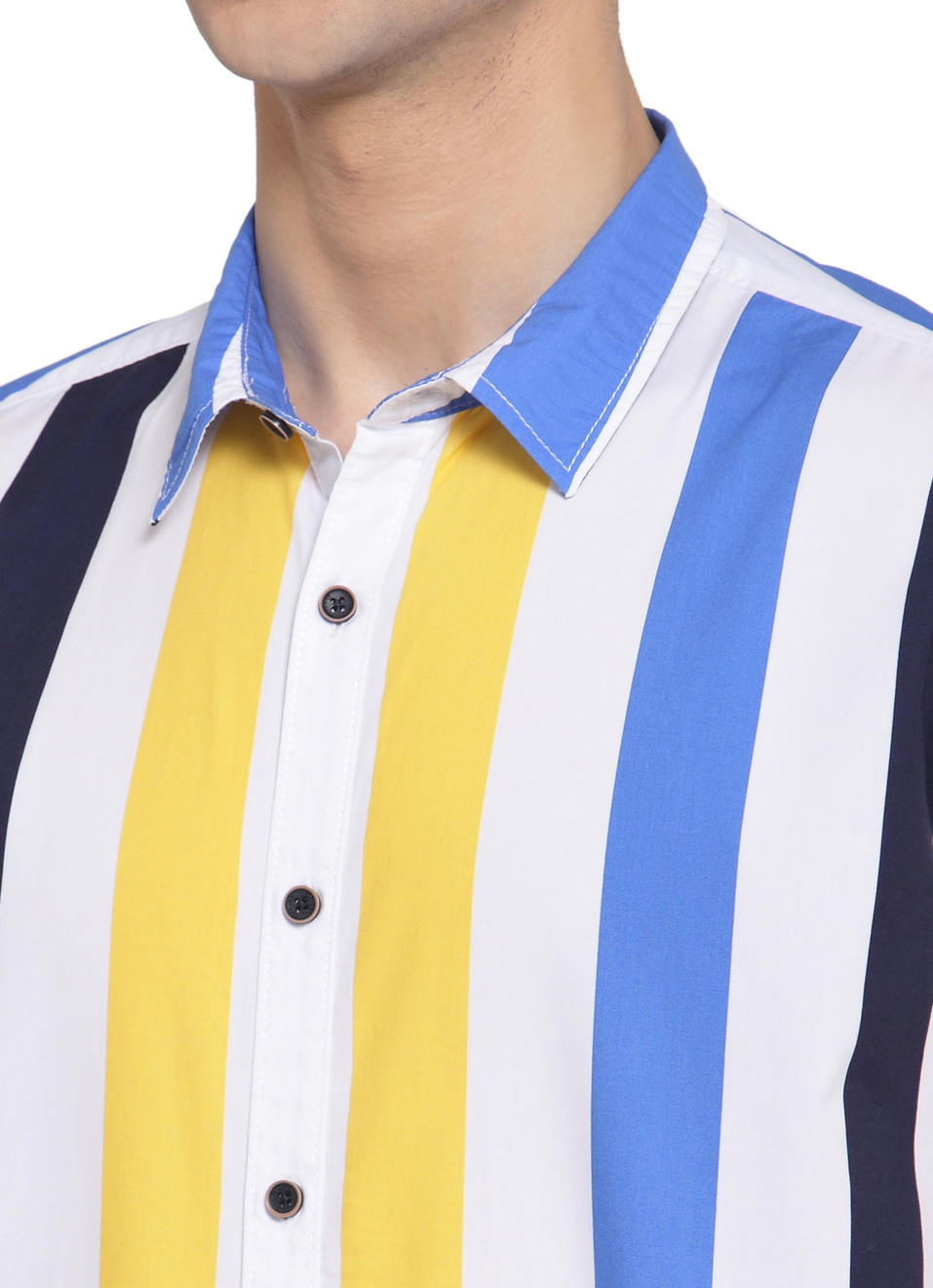 Sambo Printed Striper Shirt, , large image number 4