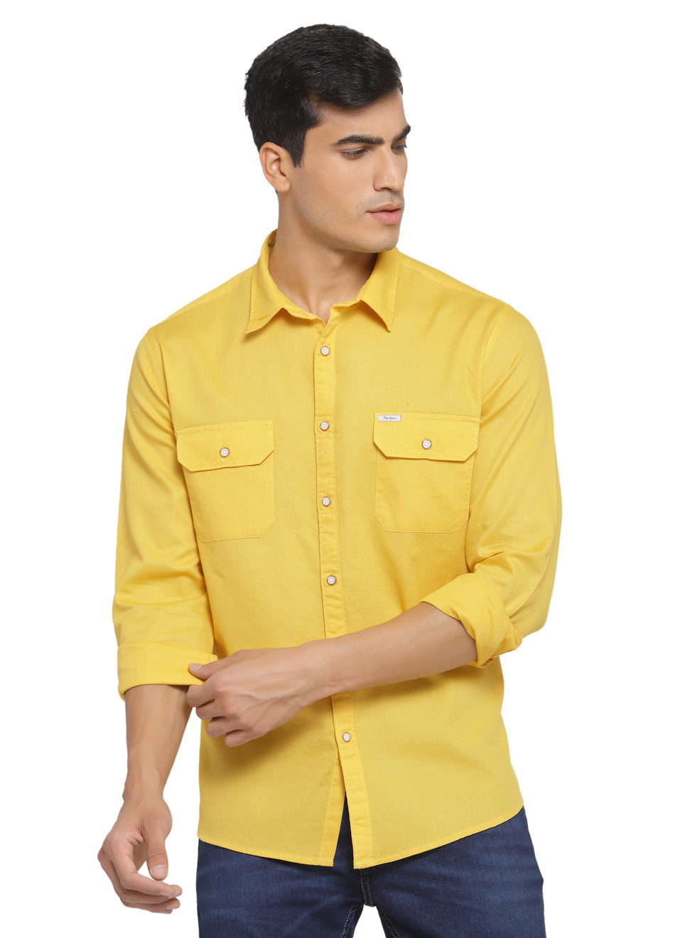 Whopper Solid Dobby Shirt | Pepe Jeans 