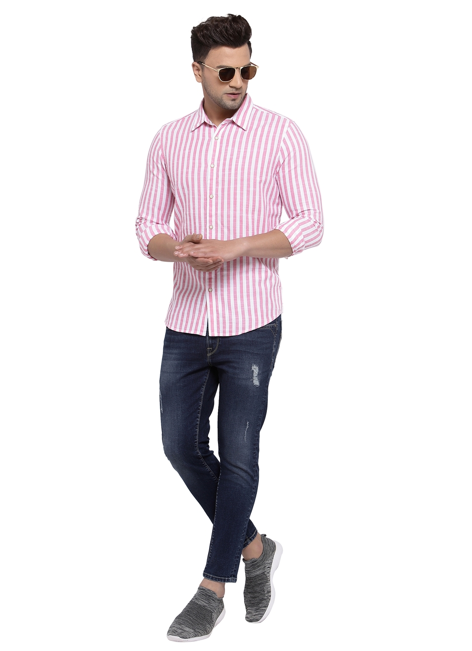 Yonger Striper Shirt, , large image number 3