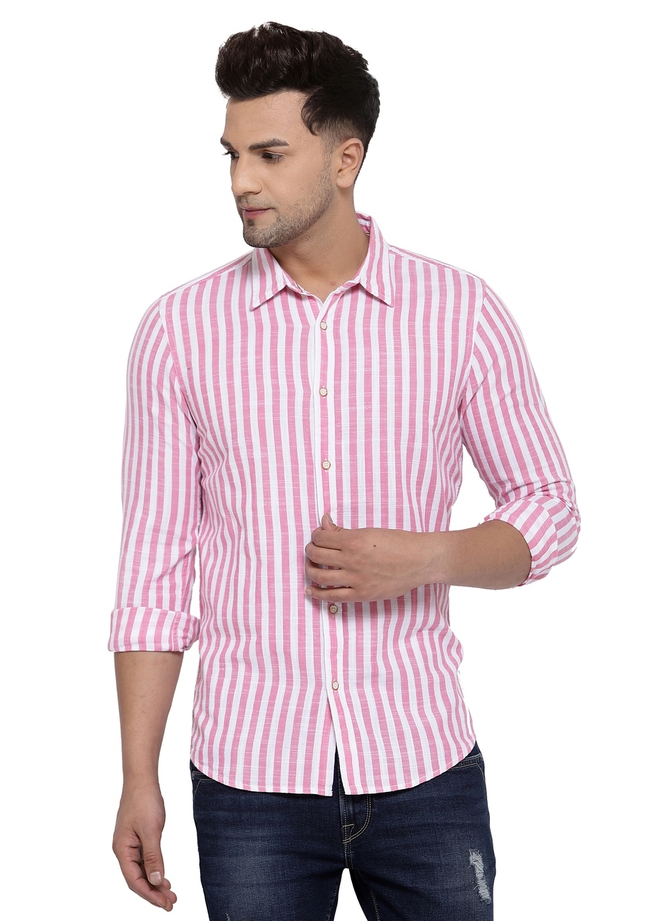 Yonger Striper Shirt, , large image number 0
