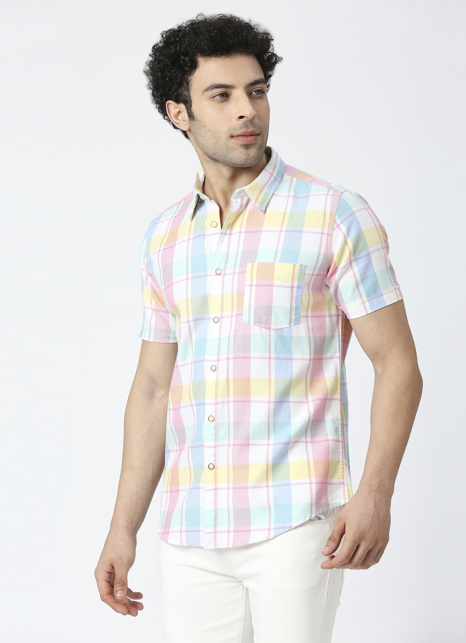 ELIAS SS YARN DYED CHECKS, , large image number 3