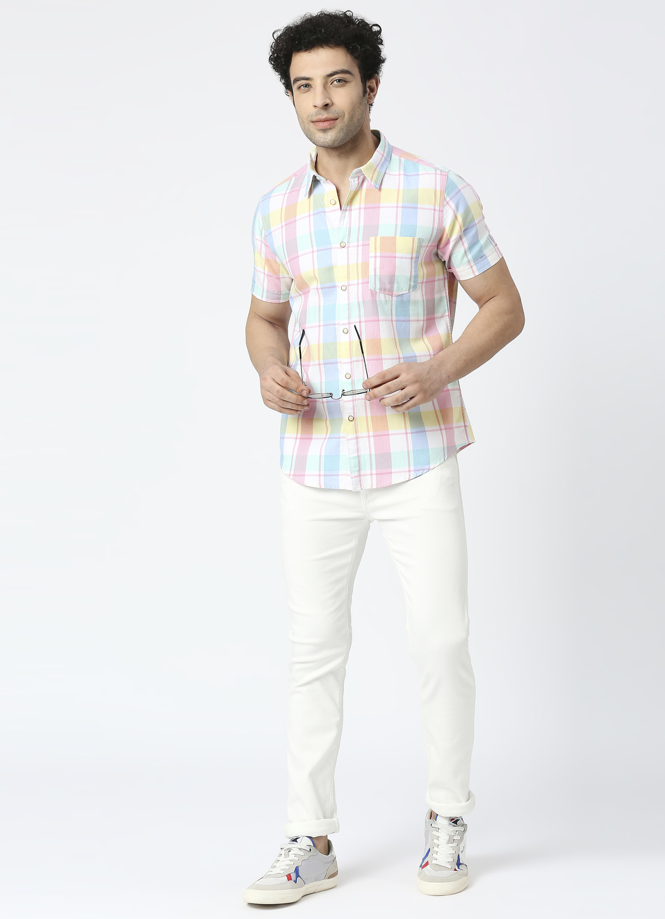 ELIAS SS YARN DYED CHECKS, , large image number 5