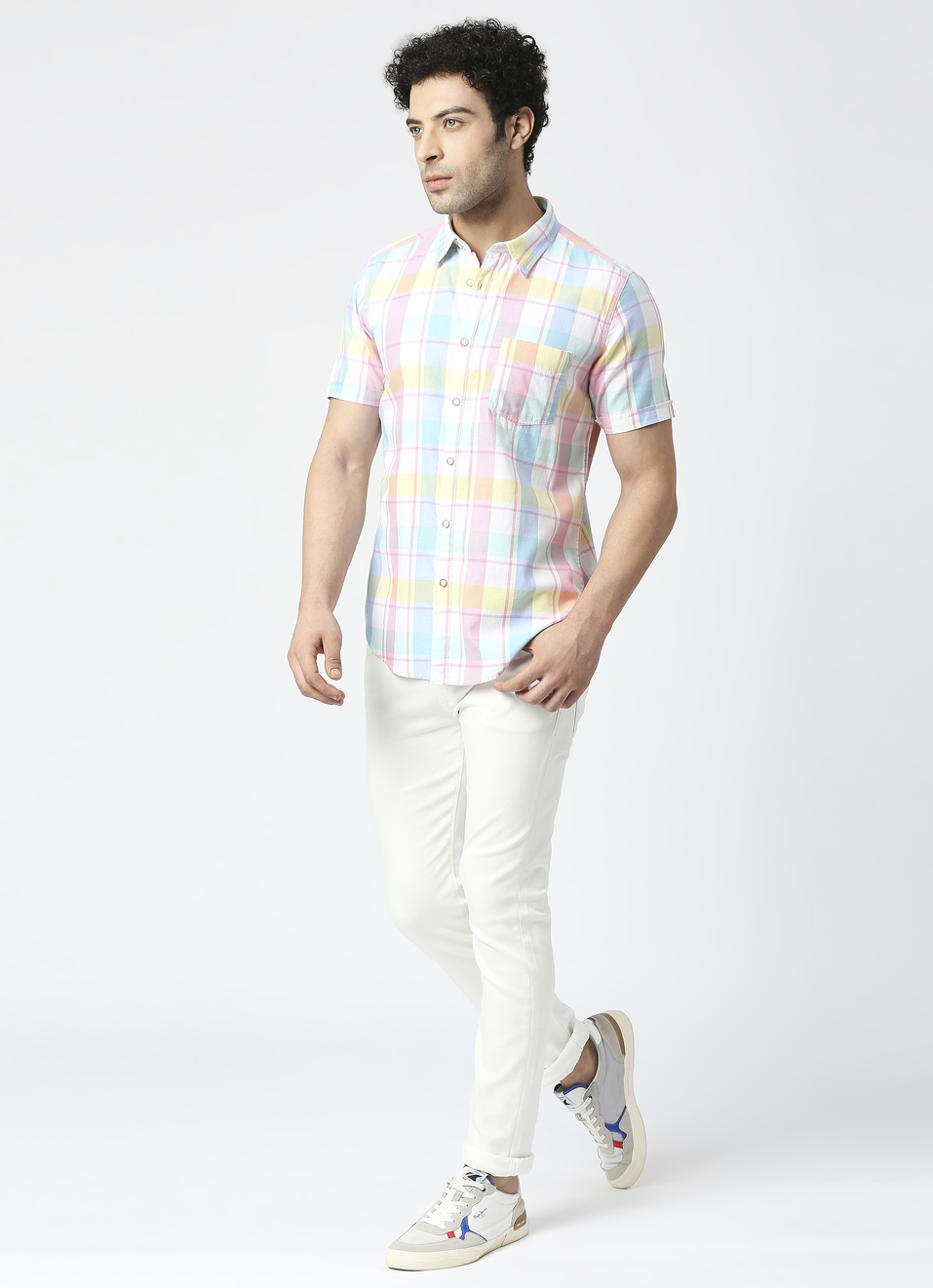 ELIAS SS YARN DYED CHECKS, , large image number 6