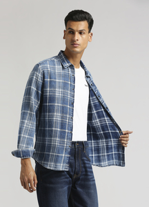 トップス RESISTED YARN DYED WOOL GABARDINE SHIRT PM308631-17.jpg