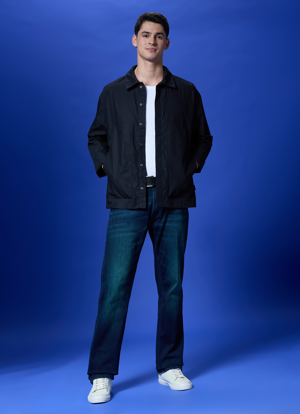 Green Full Sleeve Oversized Shirt, , large image number 5