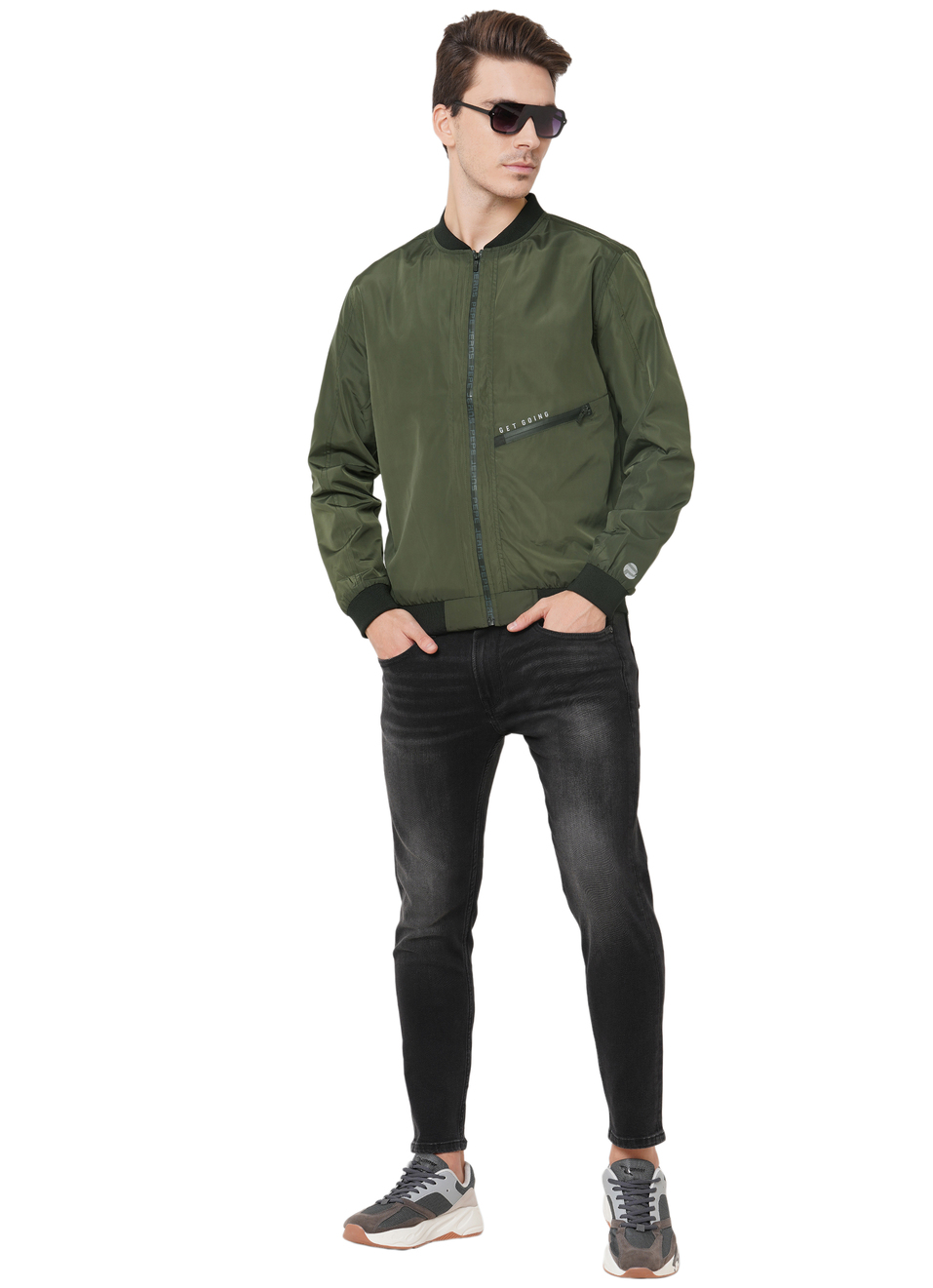 Paco Ls Light Weight Front Zipper Jacket, , large image number 3