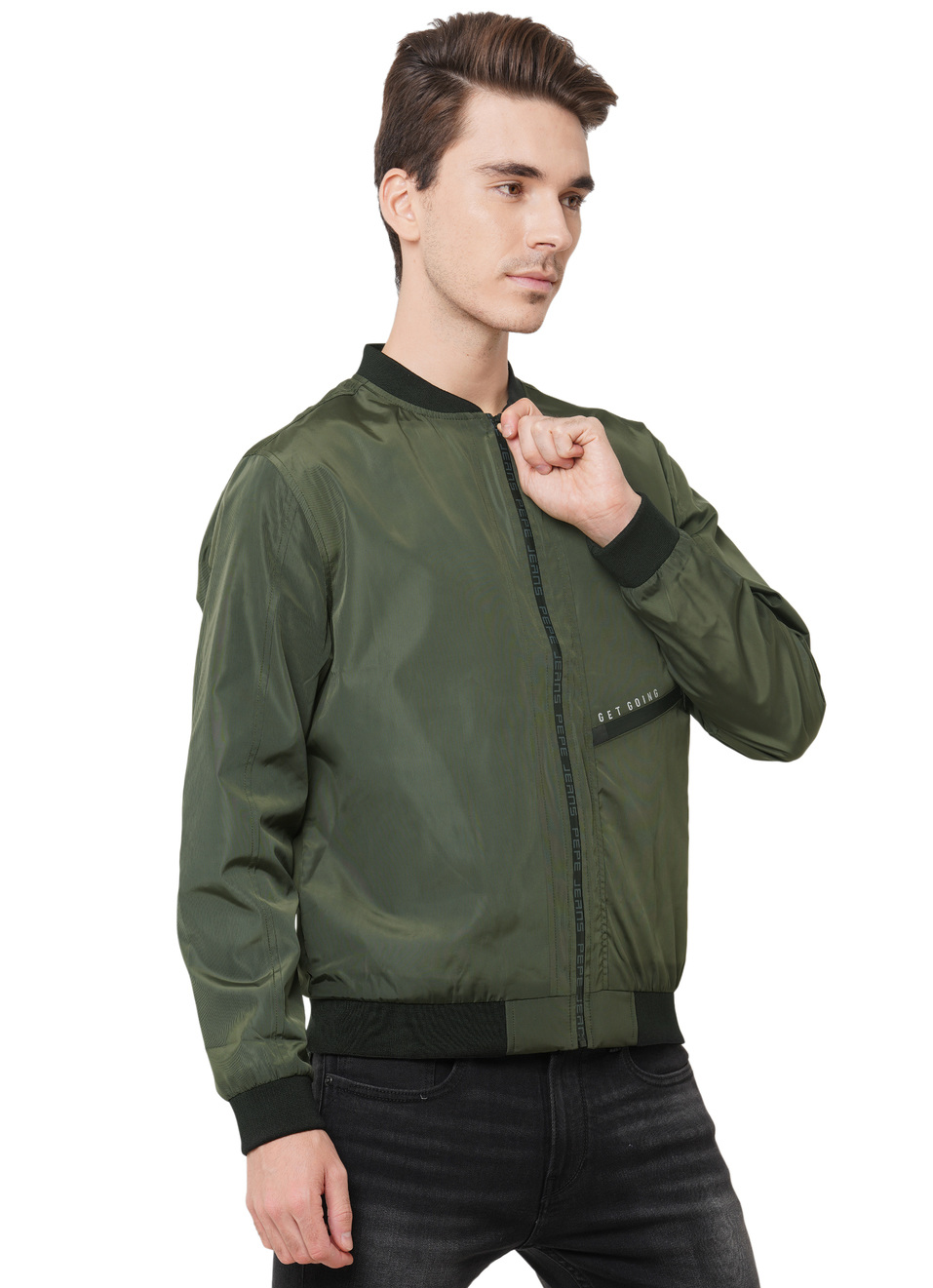 Paco Ls Light Weight Front Zipper Jacket, , large image number 6