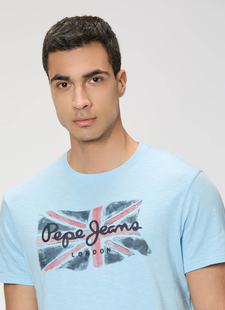 Men Off White Slim Graphic T-shirt, , large image number 4