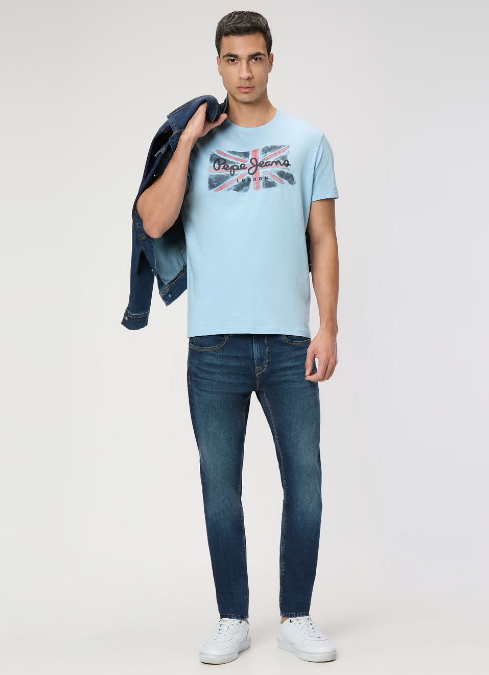 Men Off White Slim Graphic T-shirt, , large image number 5