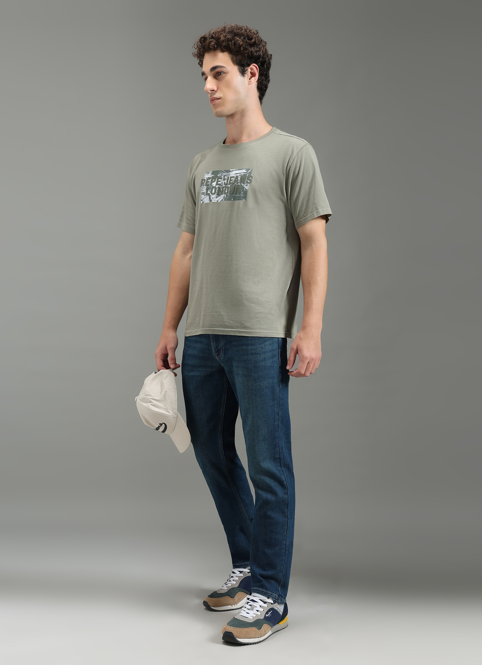 Men Green Relaxed Fit Graphic T-shirt, , large image number 5