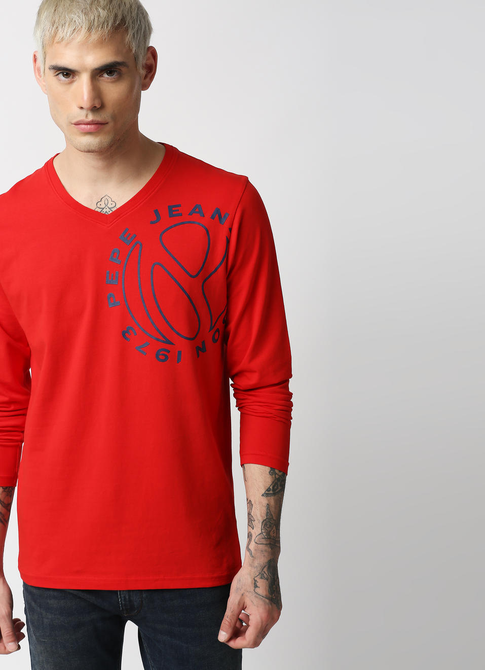 Almanzo Graphic Printed Stretch Tshirt, , large image number 0