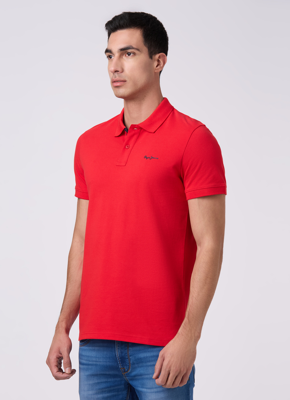 Men Purple Regular Fit Polo, , large image number 3