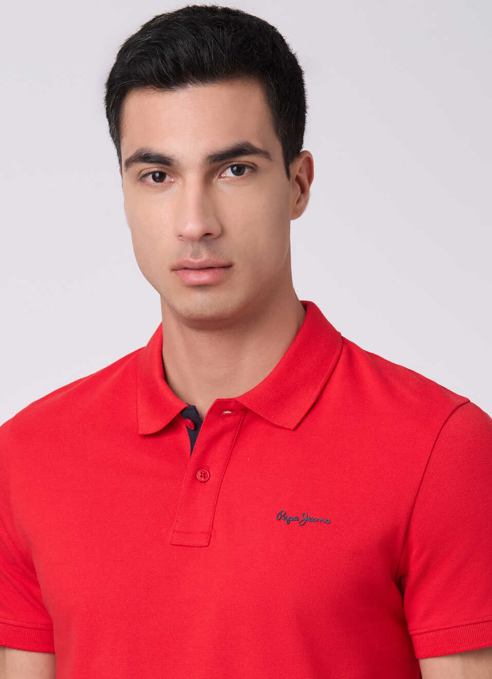Men Purple Regular Fit Polo, , large image number 4