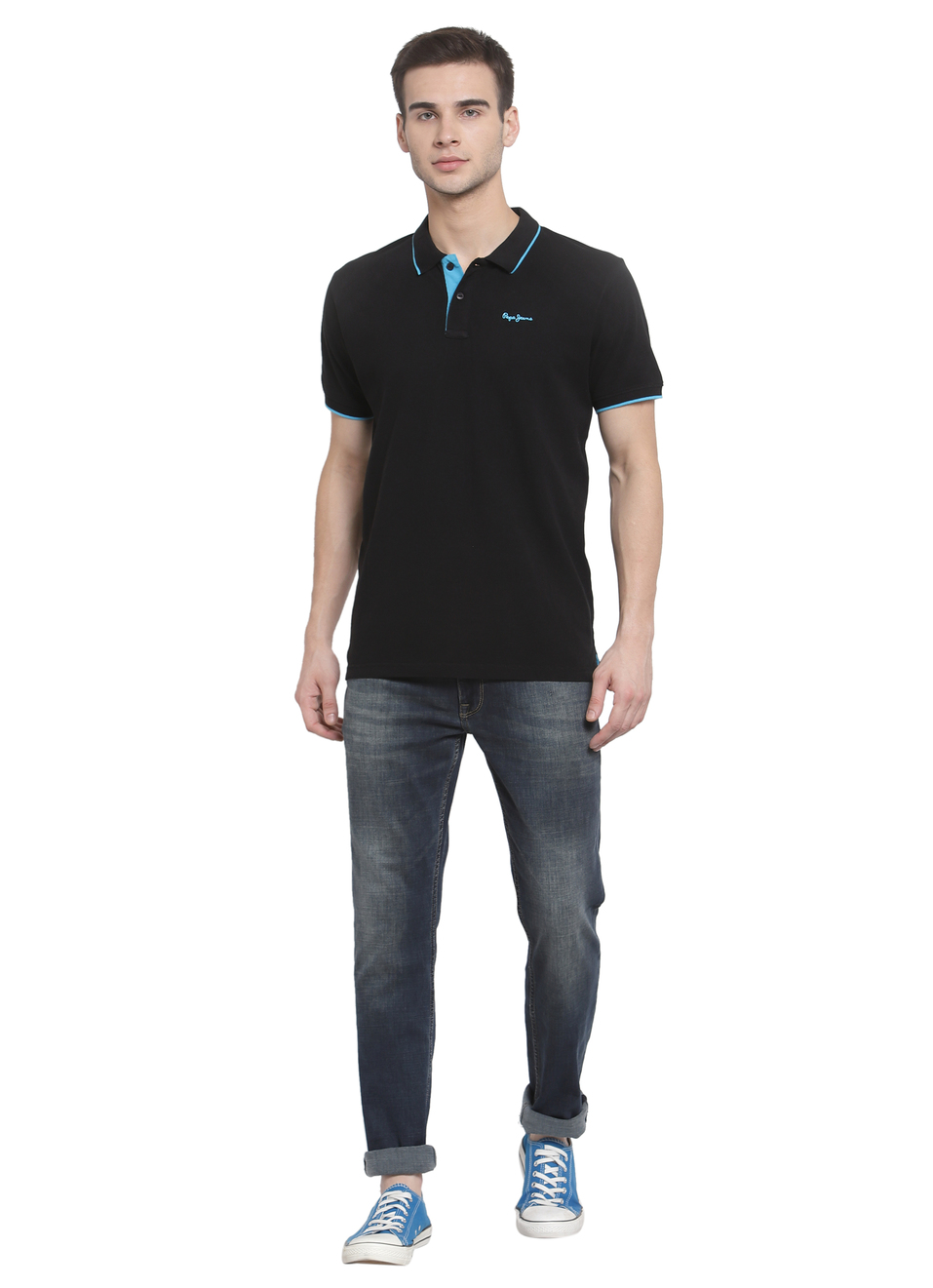 Starman Ss Solid Polo, , large image number 5