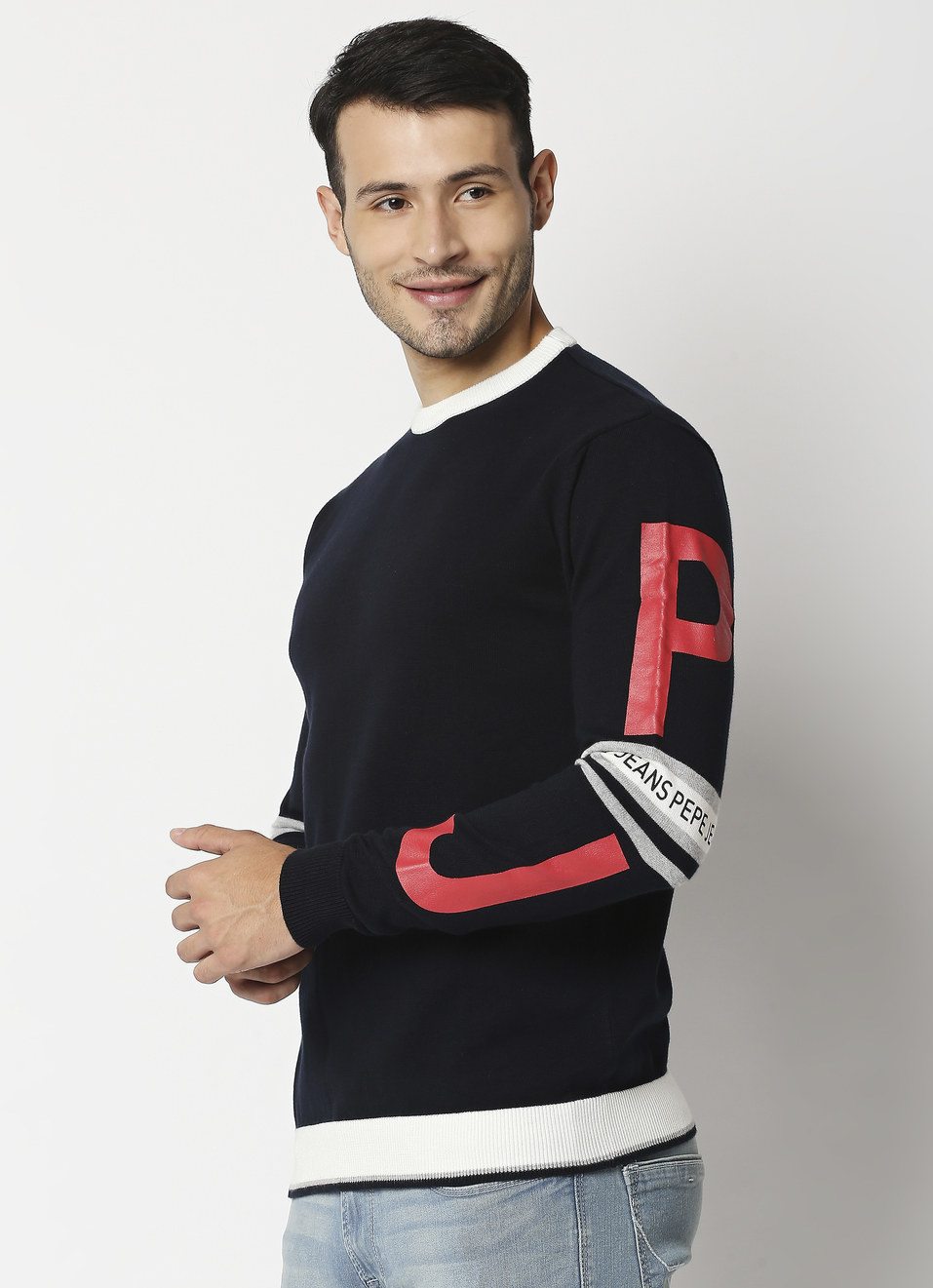 Rey Ls Graphic Printed Sweater, , large image number 2