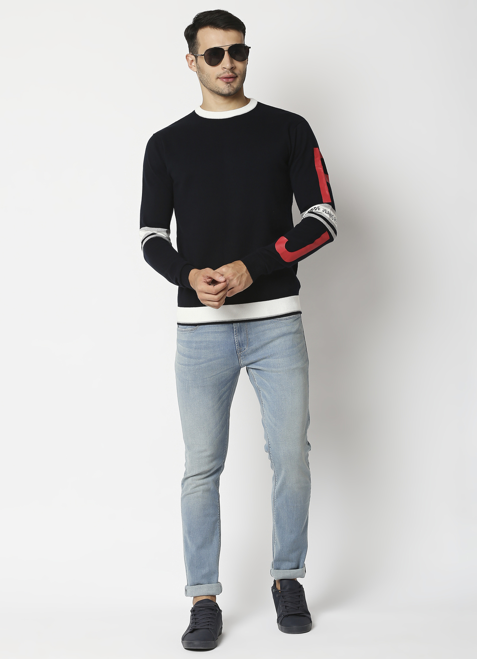 Rey Ls Graphic Printed Sweater, , large image number 3