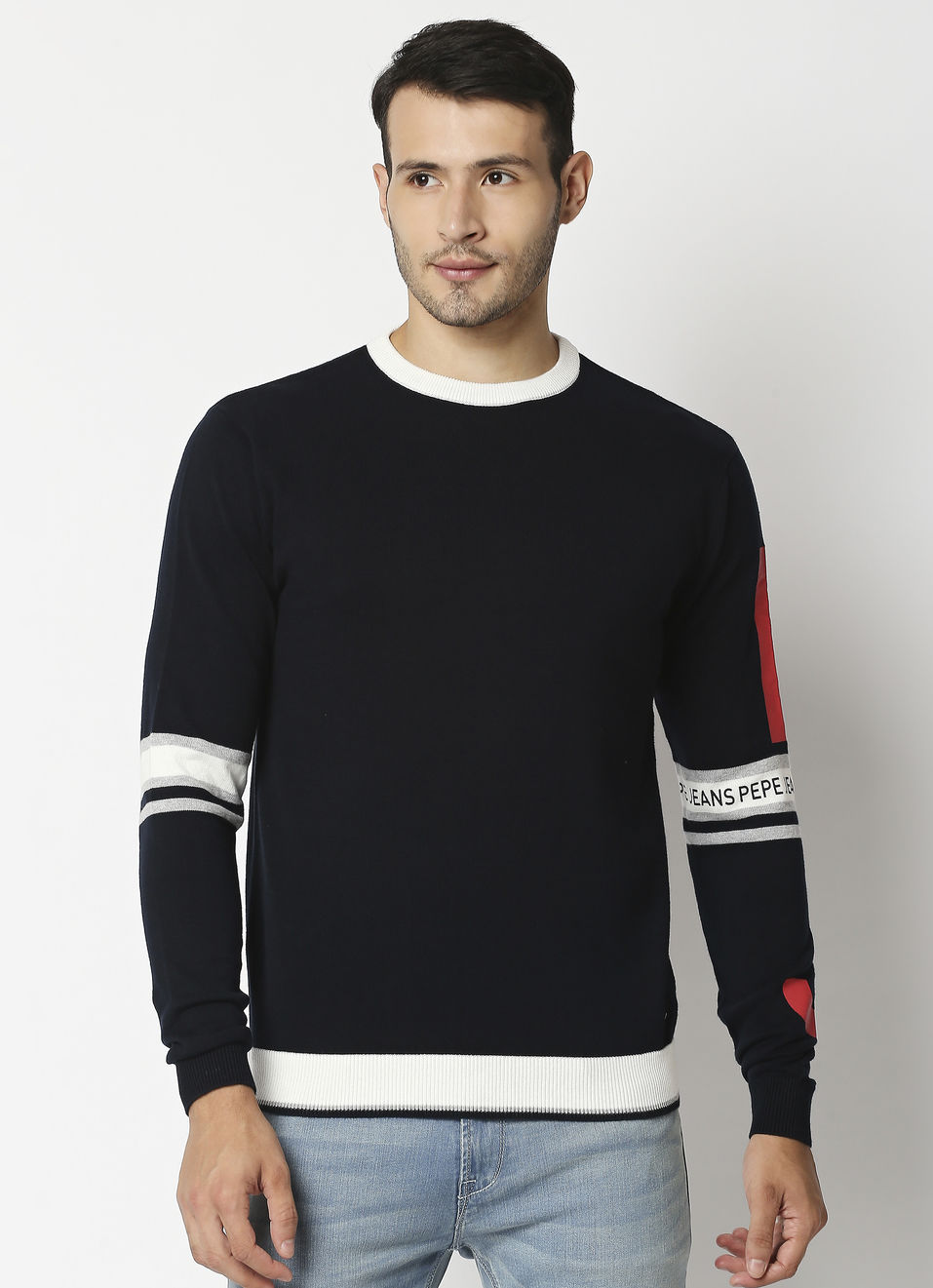 Rey Ls Graphic Printed Sweater, , large image number 0